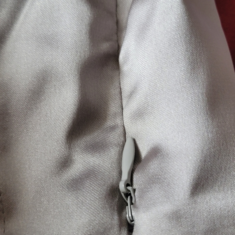 Wild Fable Silver Satin Tube Top - Picture 4 of 7
